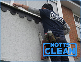 cleaning window sills in mansfield notts